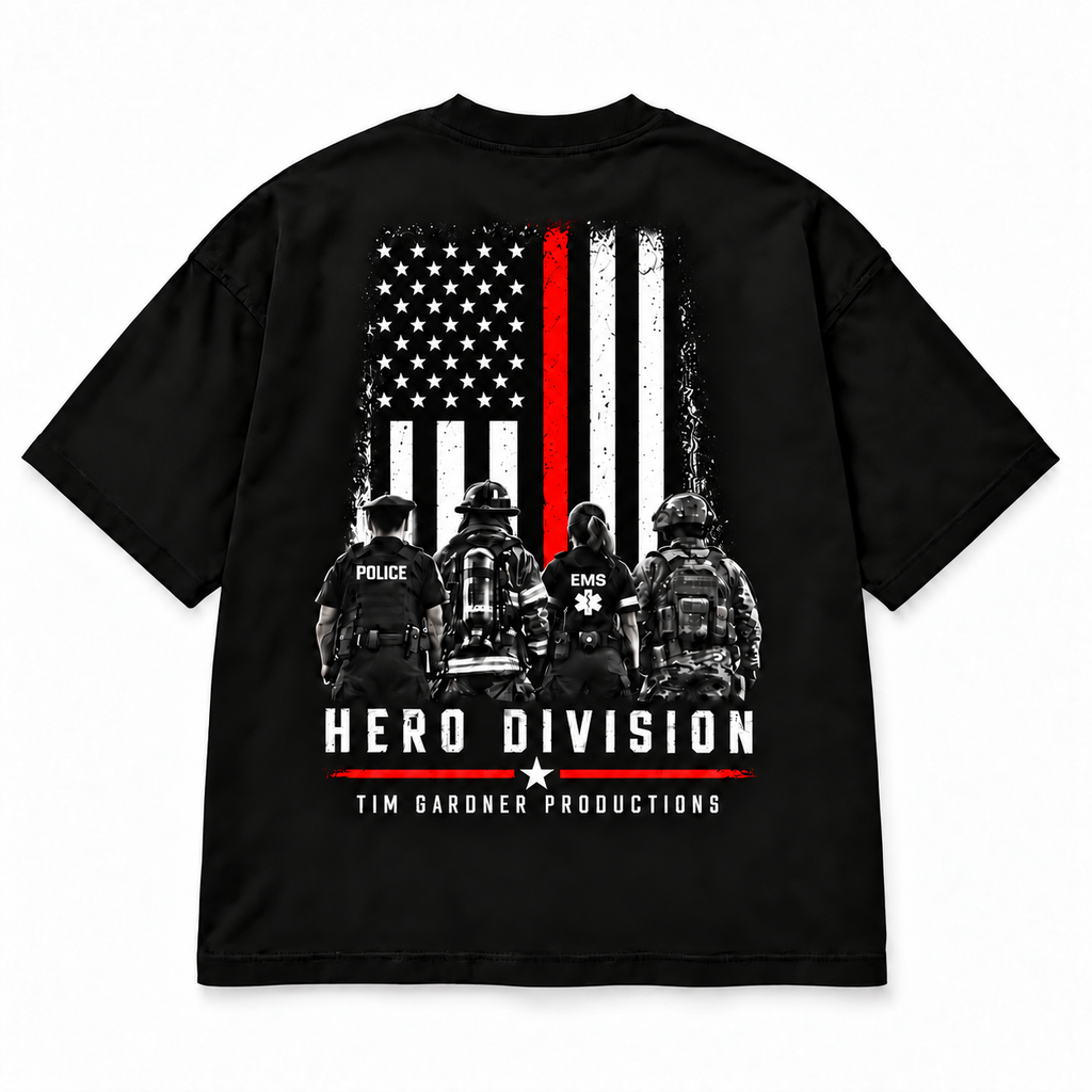 Hero Division Oversized Tee