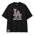 Samoa Mo Samoa LA Black Oversized Tee