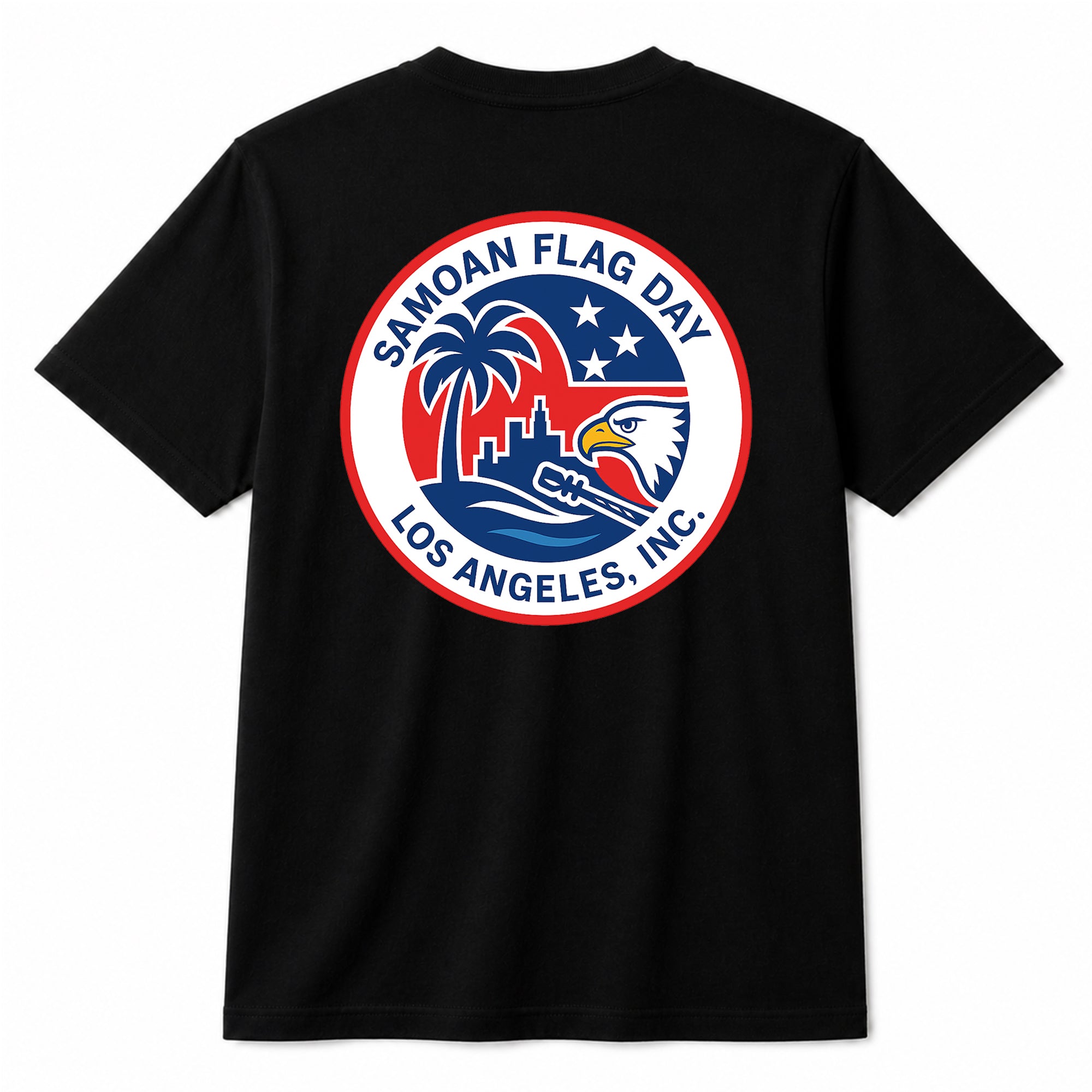 Samoa Flag Day Los Angeles Logo Standard Tee