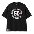 Samoa Flag Day 50th Los Angeles Oversized Tee