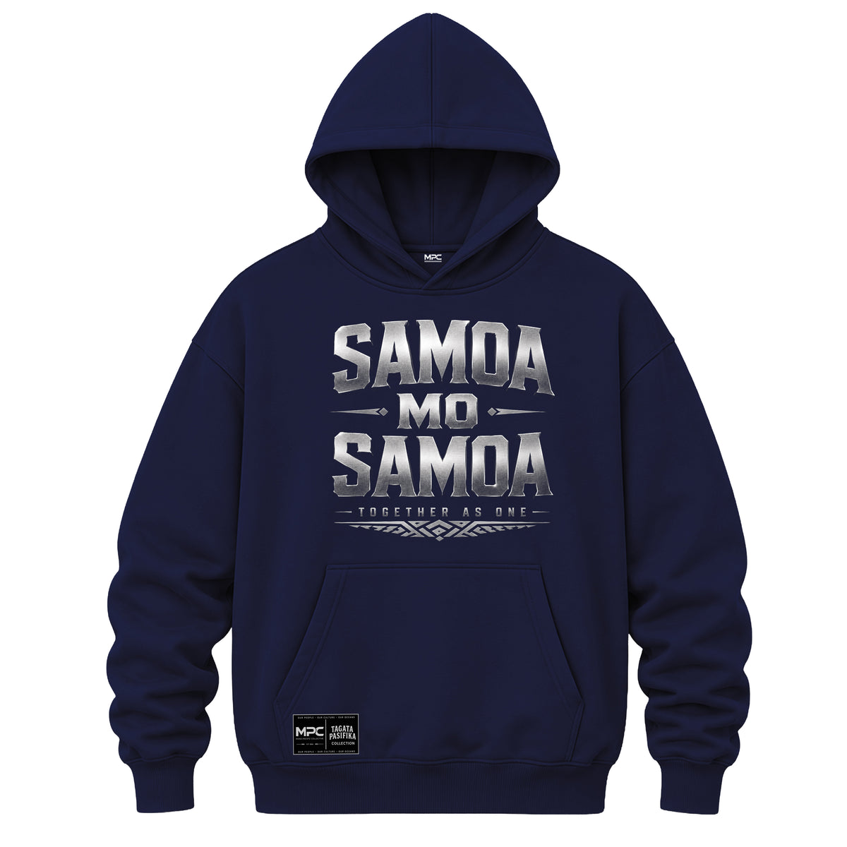 Samoa Mo Samoa Navy Pullover Hoodie