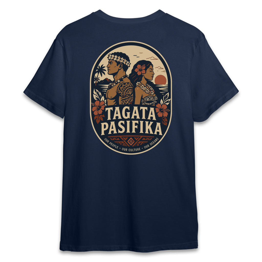 Tagata Pasifika Navy Tee